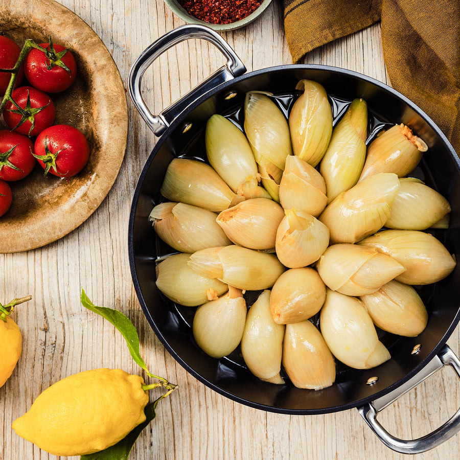 Sertaç Dirik’s Onion Dolma Filled With Brown Crab & Rice
