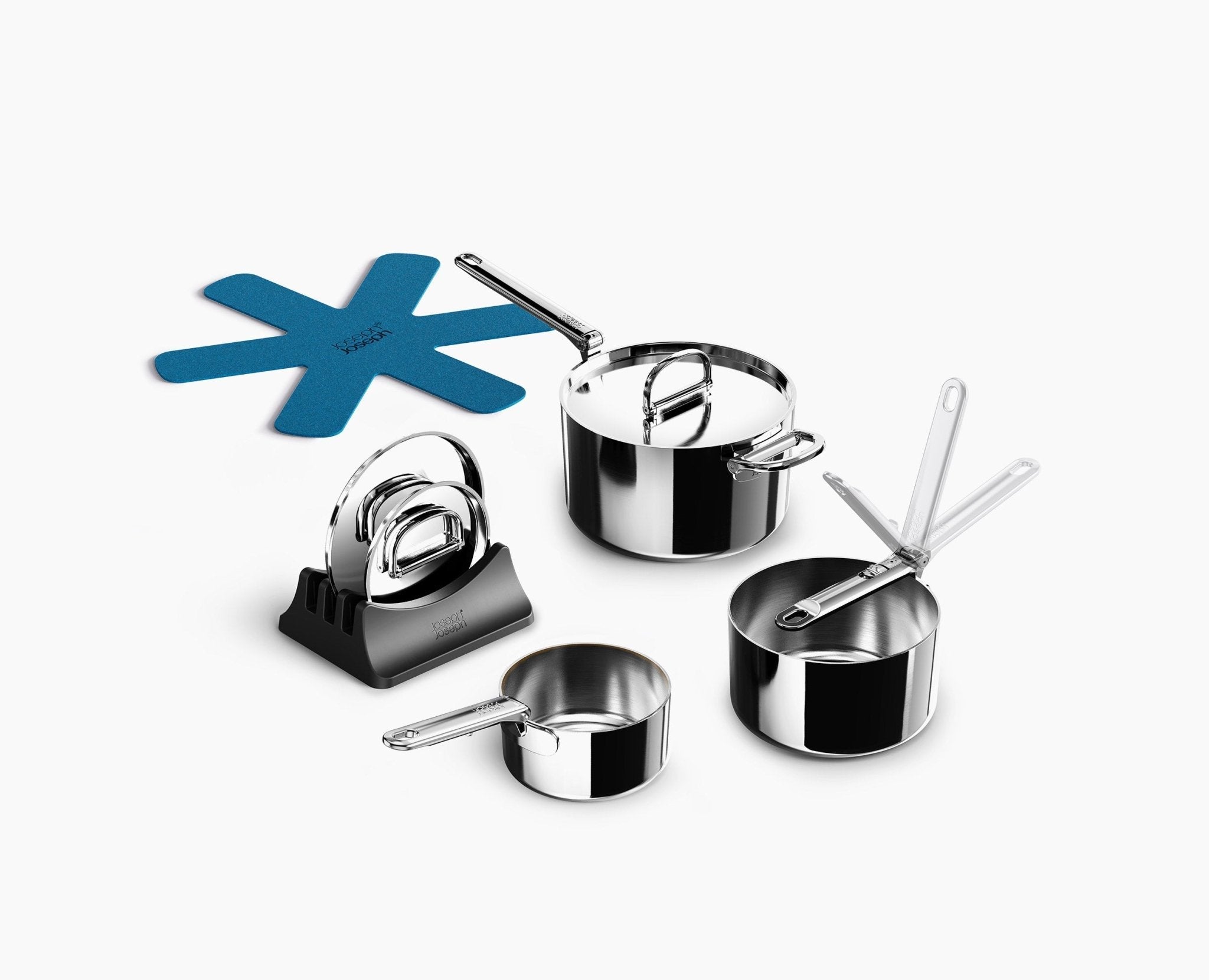 6-piece Stainless Steel Pan Set | Joseph Joseph US
