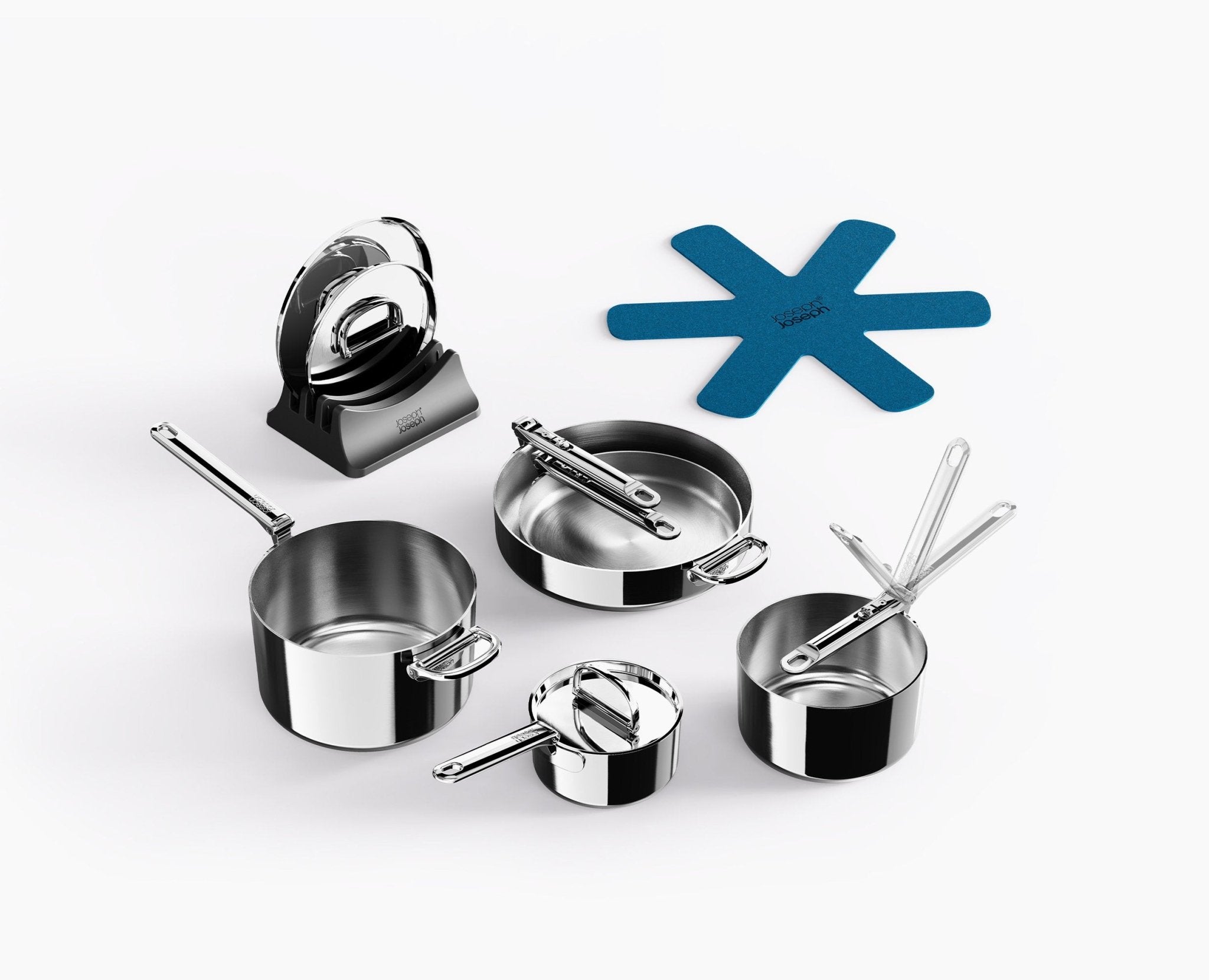 8-piece Stainless Steel Cookware Set | Joseph Joseph US