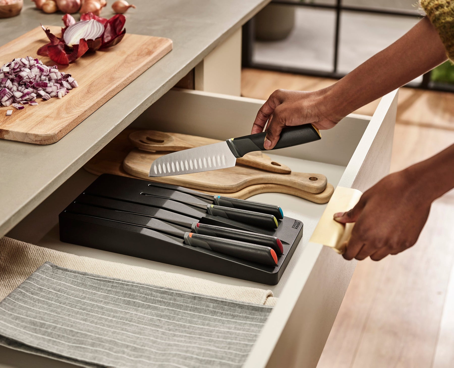 10-piece In-drawer Knife & Utensil Set - 10566 - Image 7