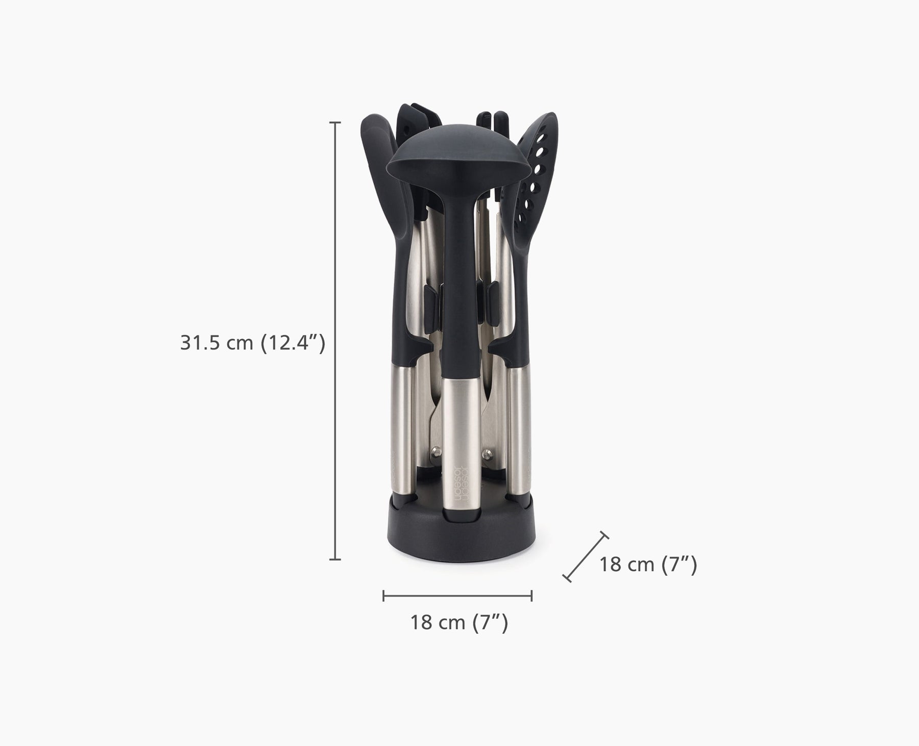 Elevate™ Fusion 5-piece Utensil Set with Compact Stand - 10568 - Image 9