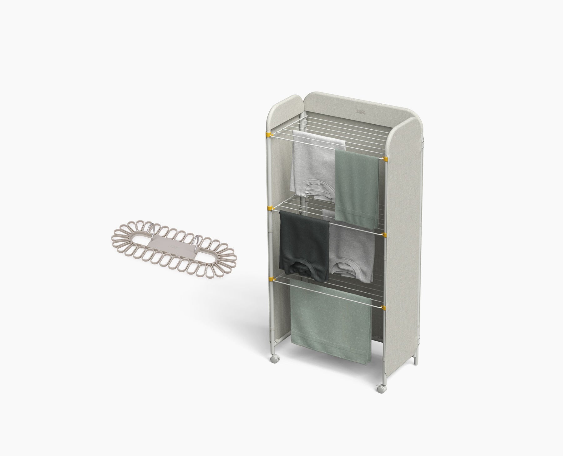 2-piece Eclipse™ & Petal™ 32-Piece Clothes Drying Set