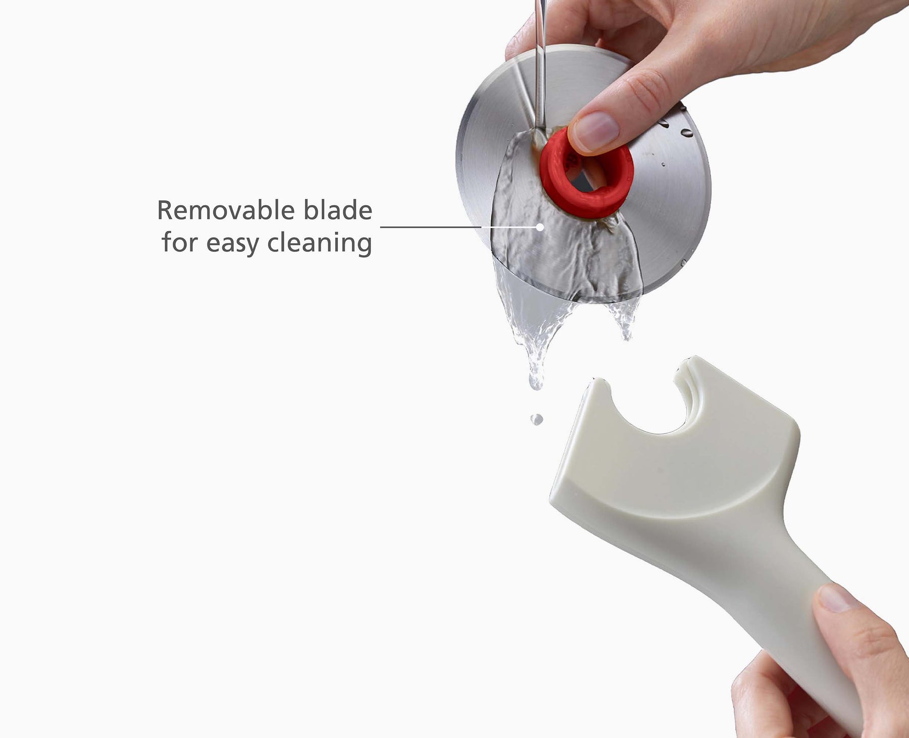 Ringo™ Easy-clean Pizza Cutter - 20232 - INFO