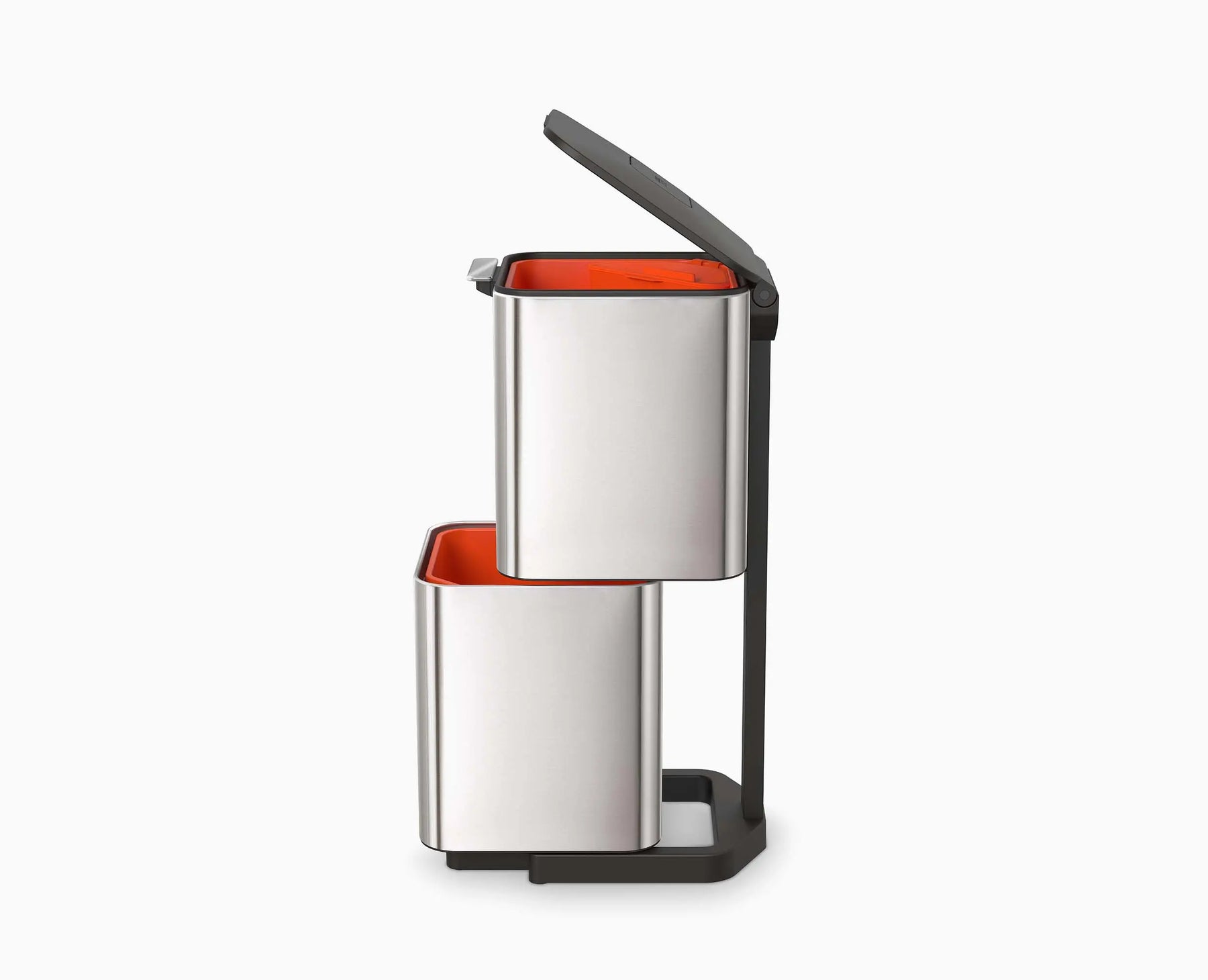 Totem Compact 40L Stainless-steel Waste & Recycling Bin Starter Set - BU00026 - Image 3