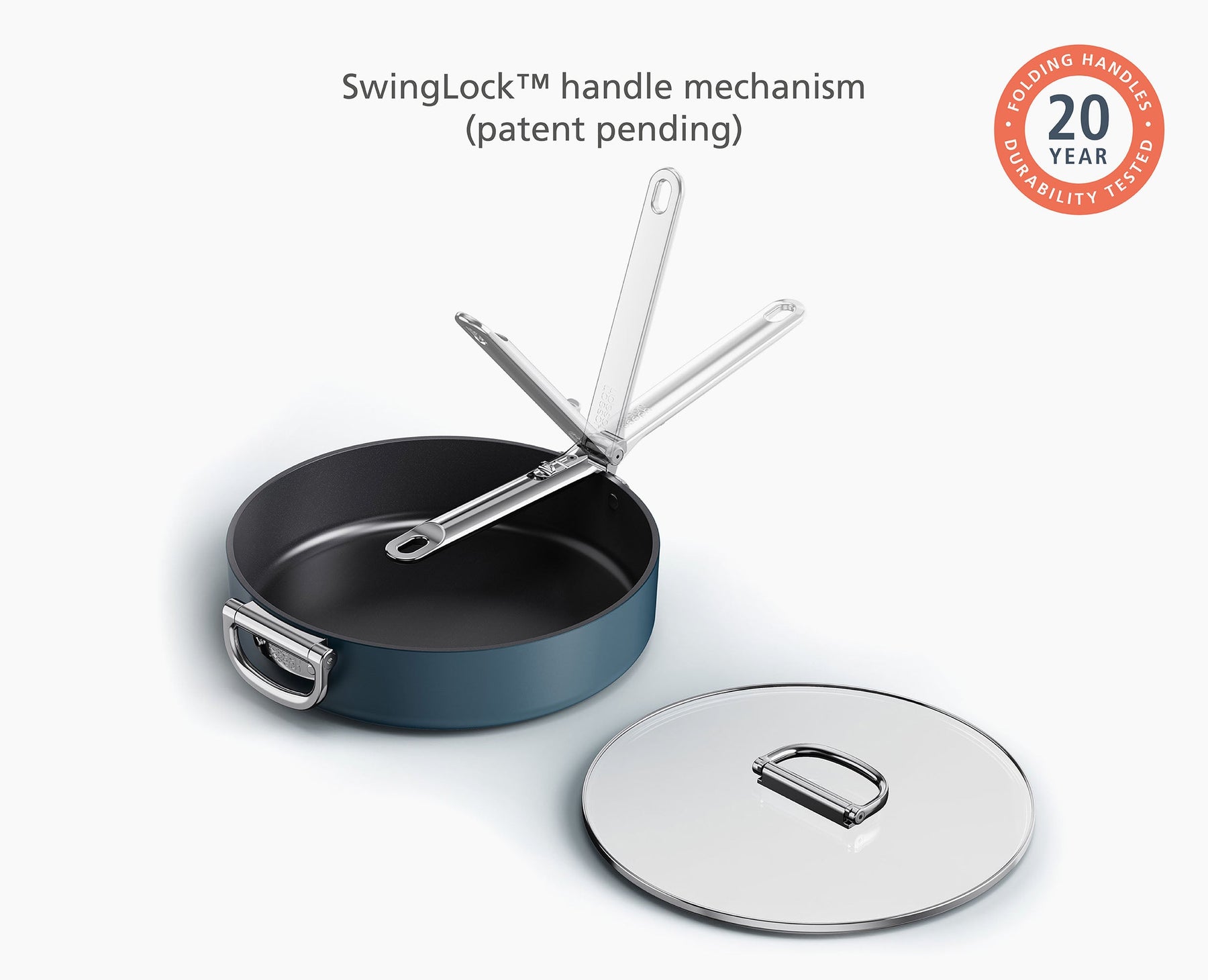 Space™ Non-stick 10-piece Cookware Set - 45050 - Image 6