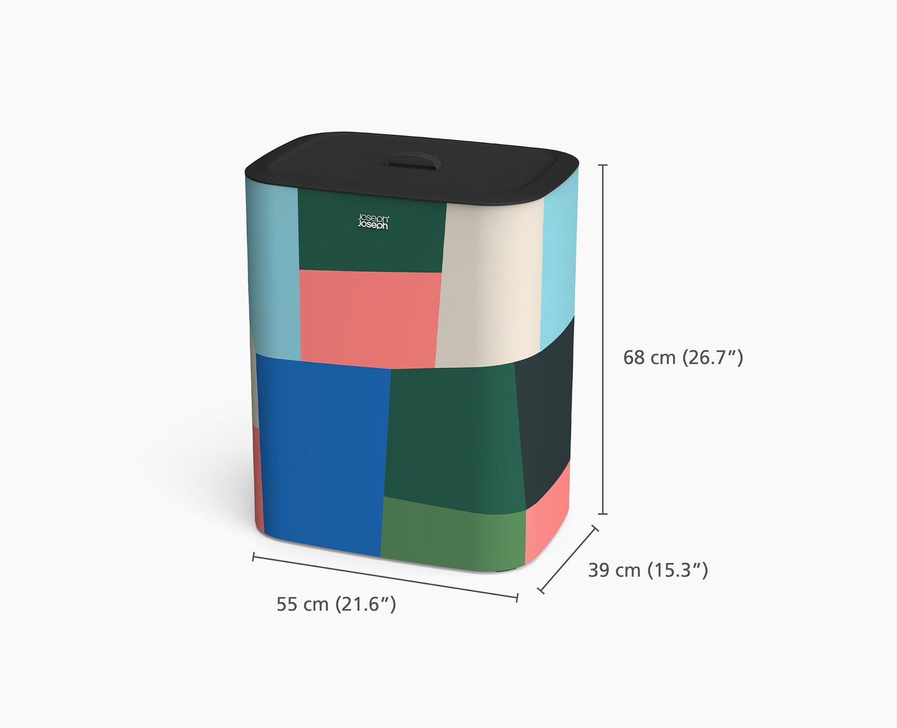 Tota 90L Laundry Separation Basket - Jonathan Lawes Print - 50046 - DIMS