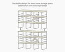 Level™ Plus Large Adjustable Shoe Rack - 55009 - Image 7