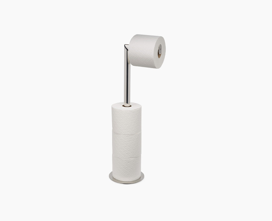 EasyStore™ Luxe 2-in-1 Stainless-steel Toilet Paper Stand