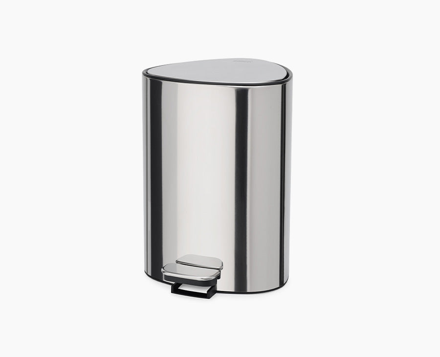 5L Stainless Steel Bathroom Trash Can