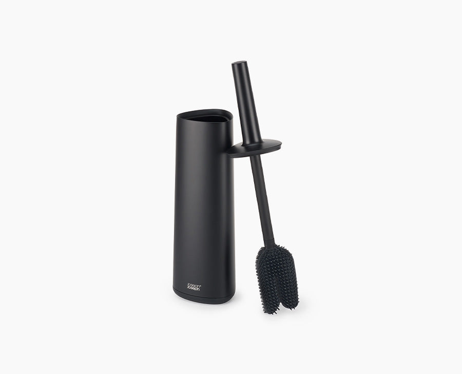 Flexible Silicone Toilet Brush (Black) | Joseph Joseph US