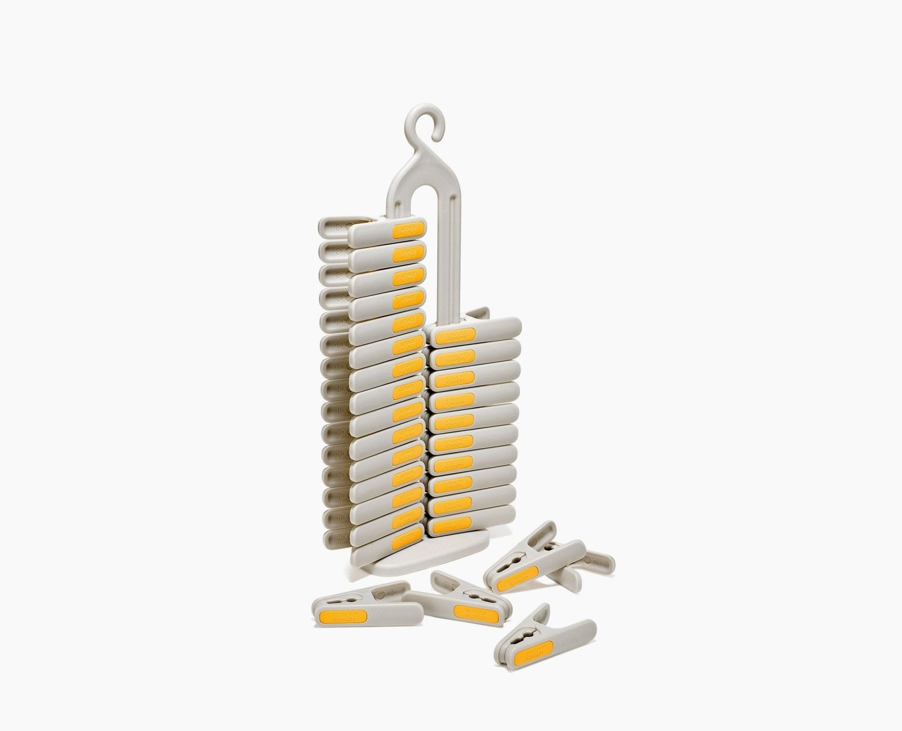 PegStore™ 30-Piece Clothespin Set With Storage Stand