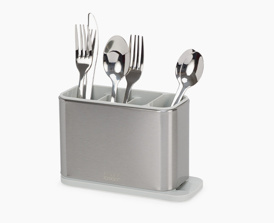 Stainless Steel Cutlery Drainer Joseph Joseph US