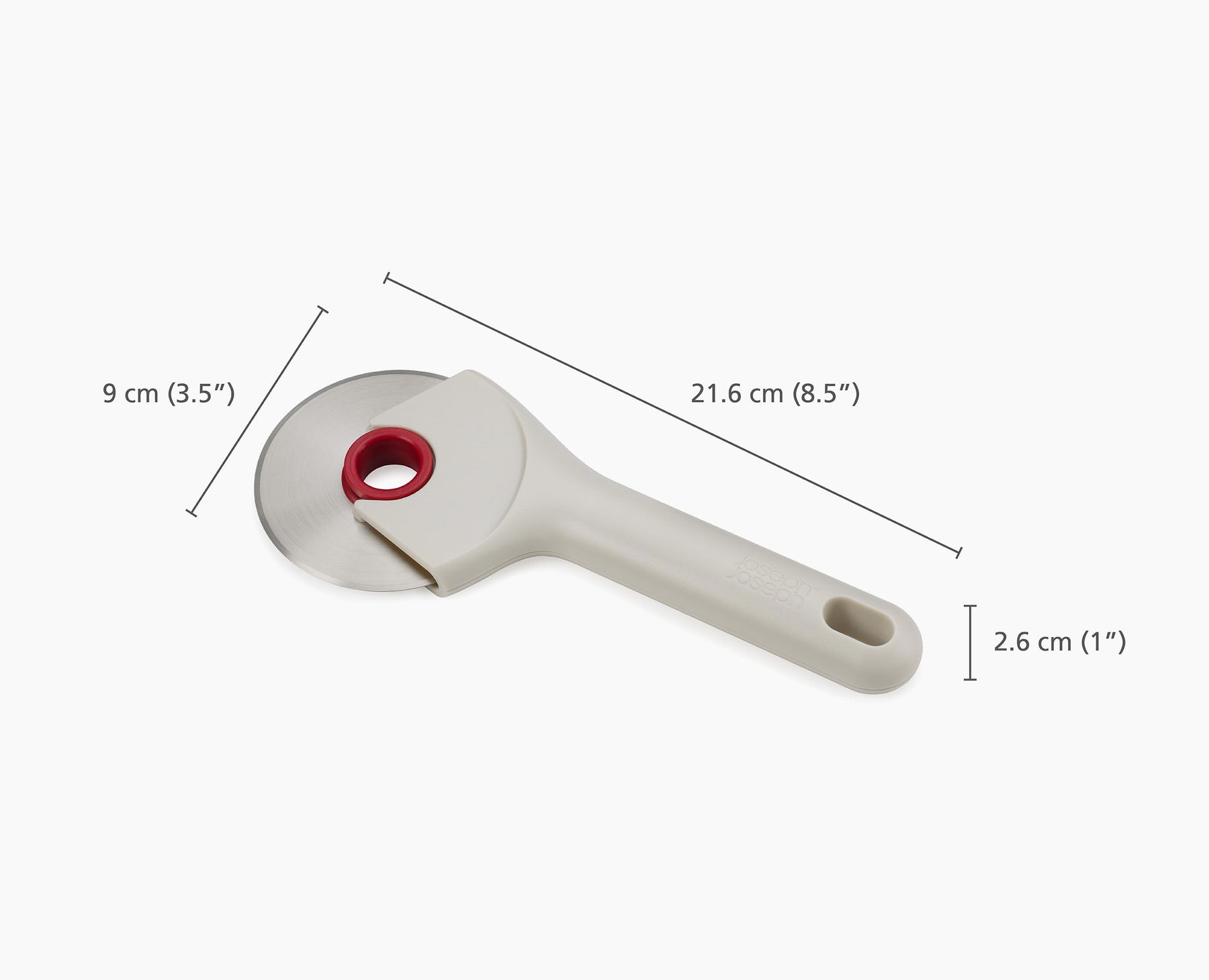 Ringo™ Easy-clean Pizza Cutter - 20232 - DIMS
