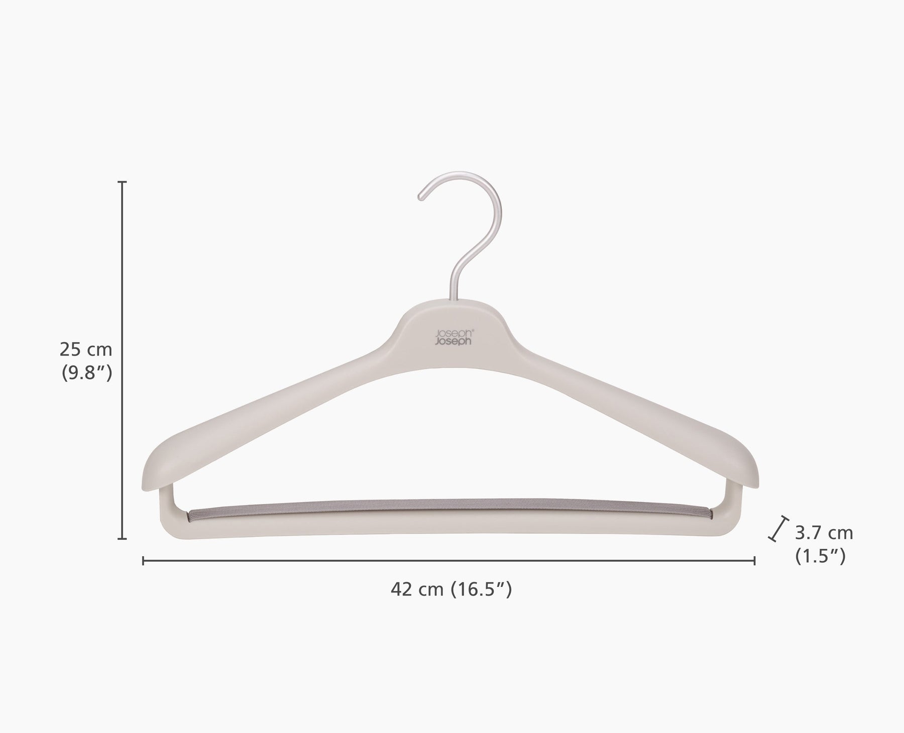 Orderly™ Set of 2 Ecru Suit & Coat Hangers - 55017 - Image 5