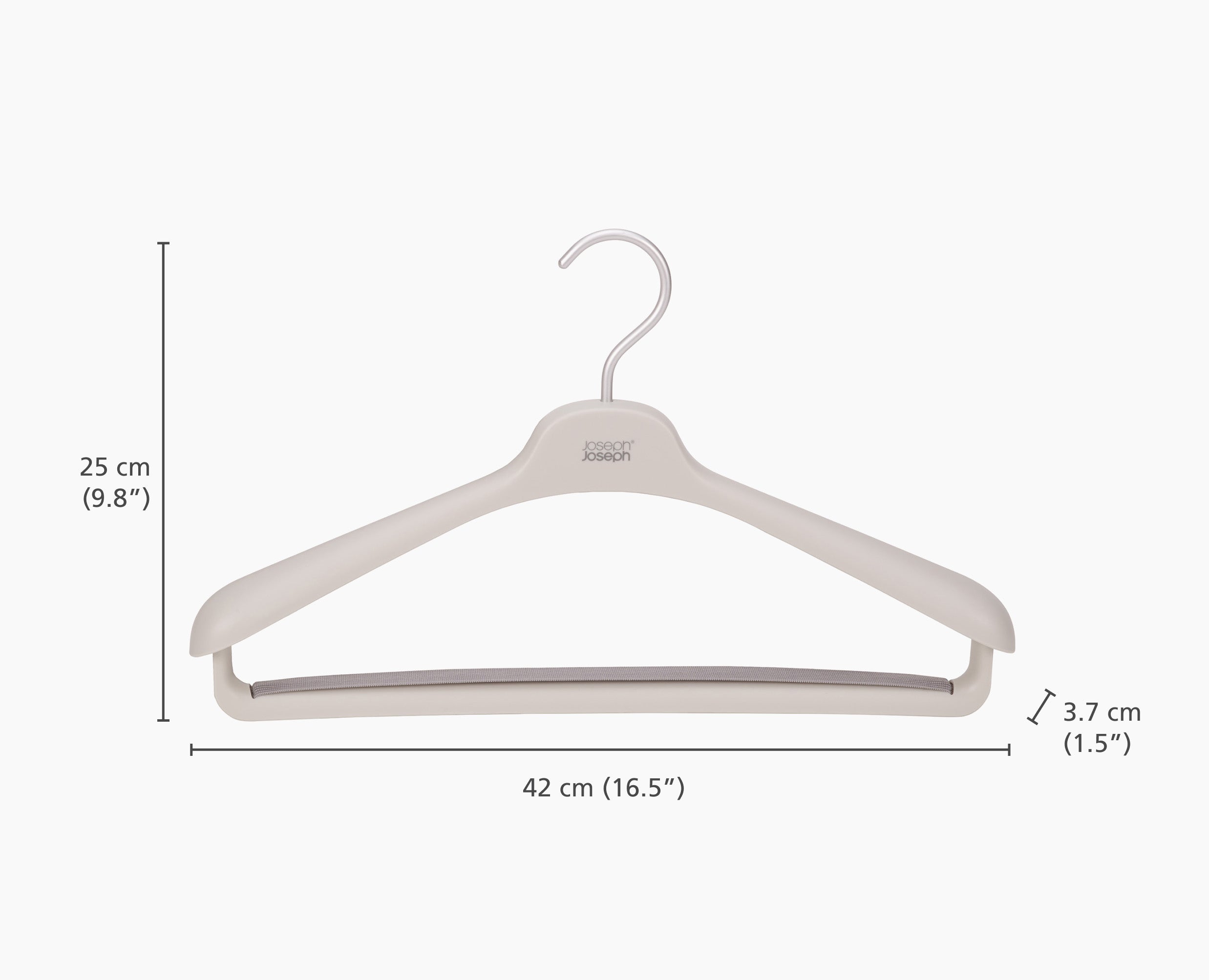 Orderly™ Set of 2 Ecru Suit & Coat Hangers - 55017 - Image 5