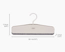 Orderly™ Easy-grip Set of 2 Ecru Skirt & Trouser Hangers - 55019 - Image 5