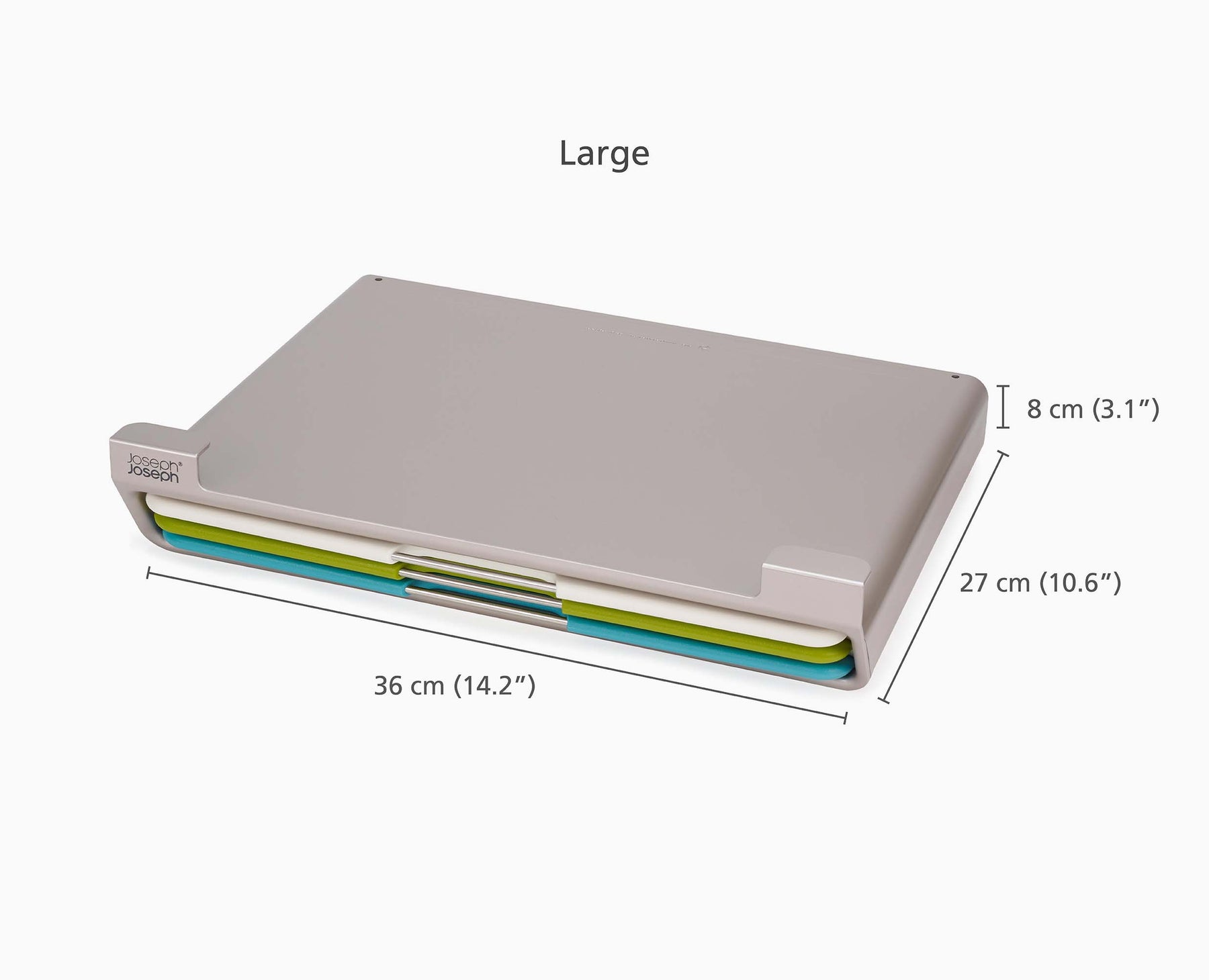 Folio™ Slim 3-piece Under-shelf Chopping Board Set - 60199 - DIMS