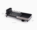 Extend™ Slim Steel Expandable Grey Dish Drainer