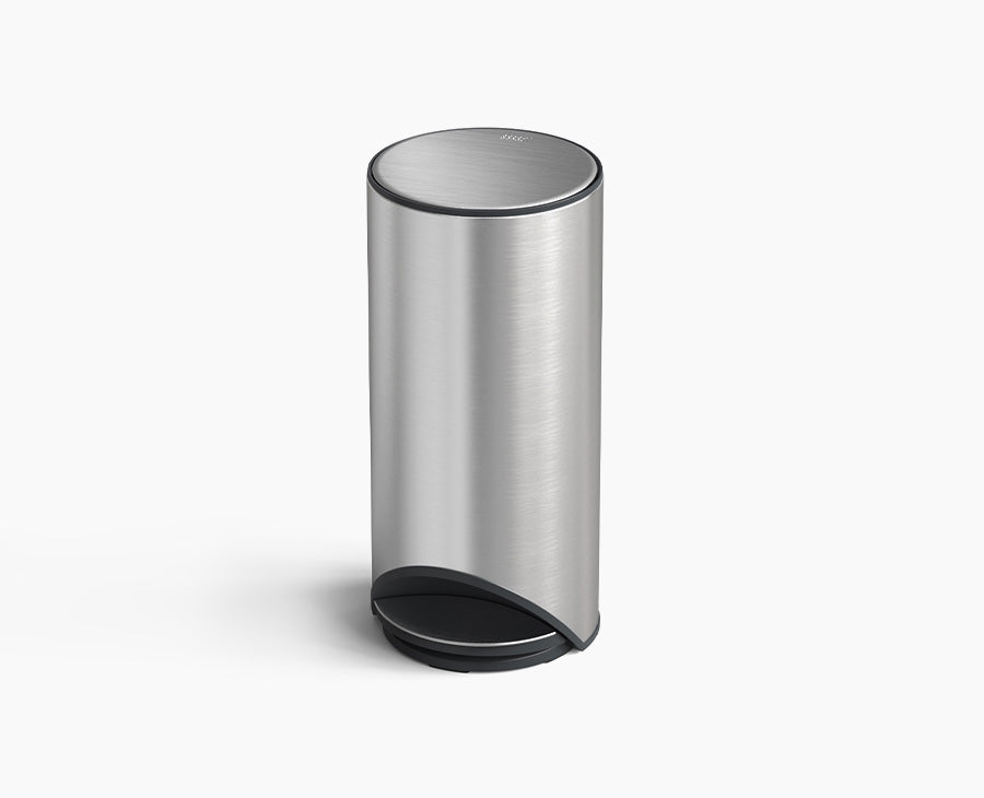 pedal bins 30l 30L Stainless-steel Pedal Trash Can