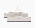 Orderly™ Easy-grip Set of 2 Ecru Skirt & Trouser Hangers - 55019 - Image 1