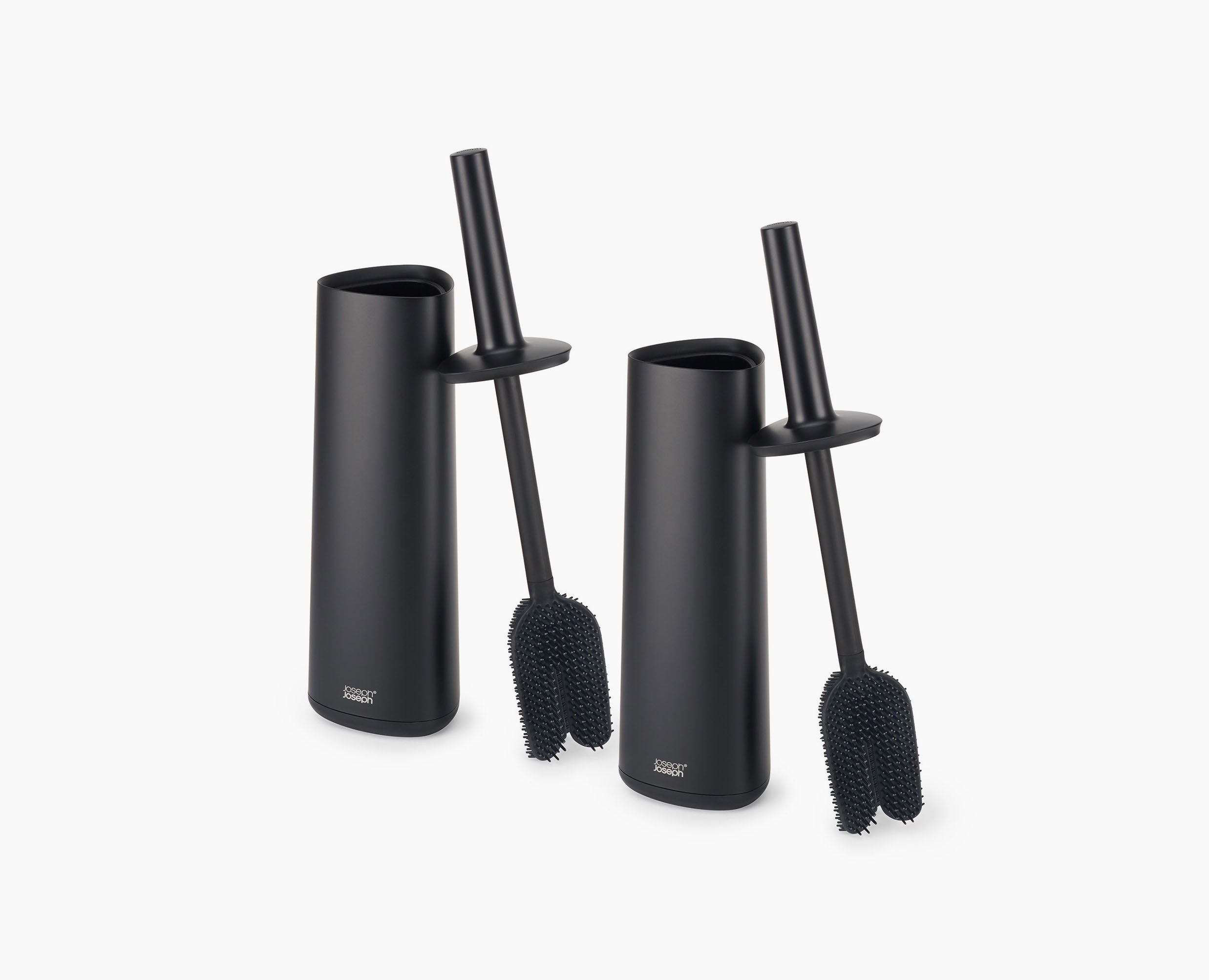 Flex™ 360 Black Toilet Brush Set (2 pack) | Joseph Joseph US