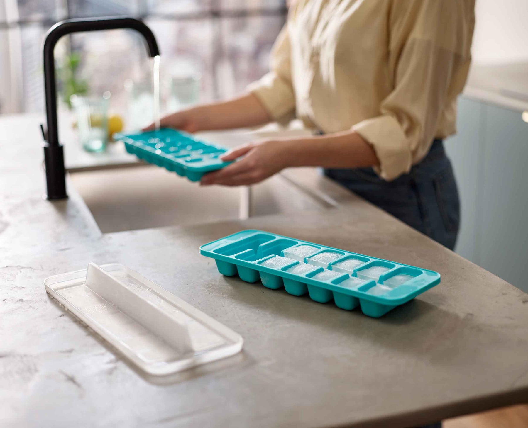 Flow Easy-fill Ice-cube Tray (2-pack) - 20197 - Image 3