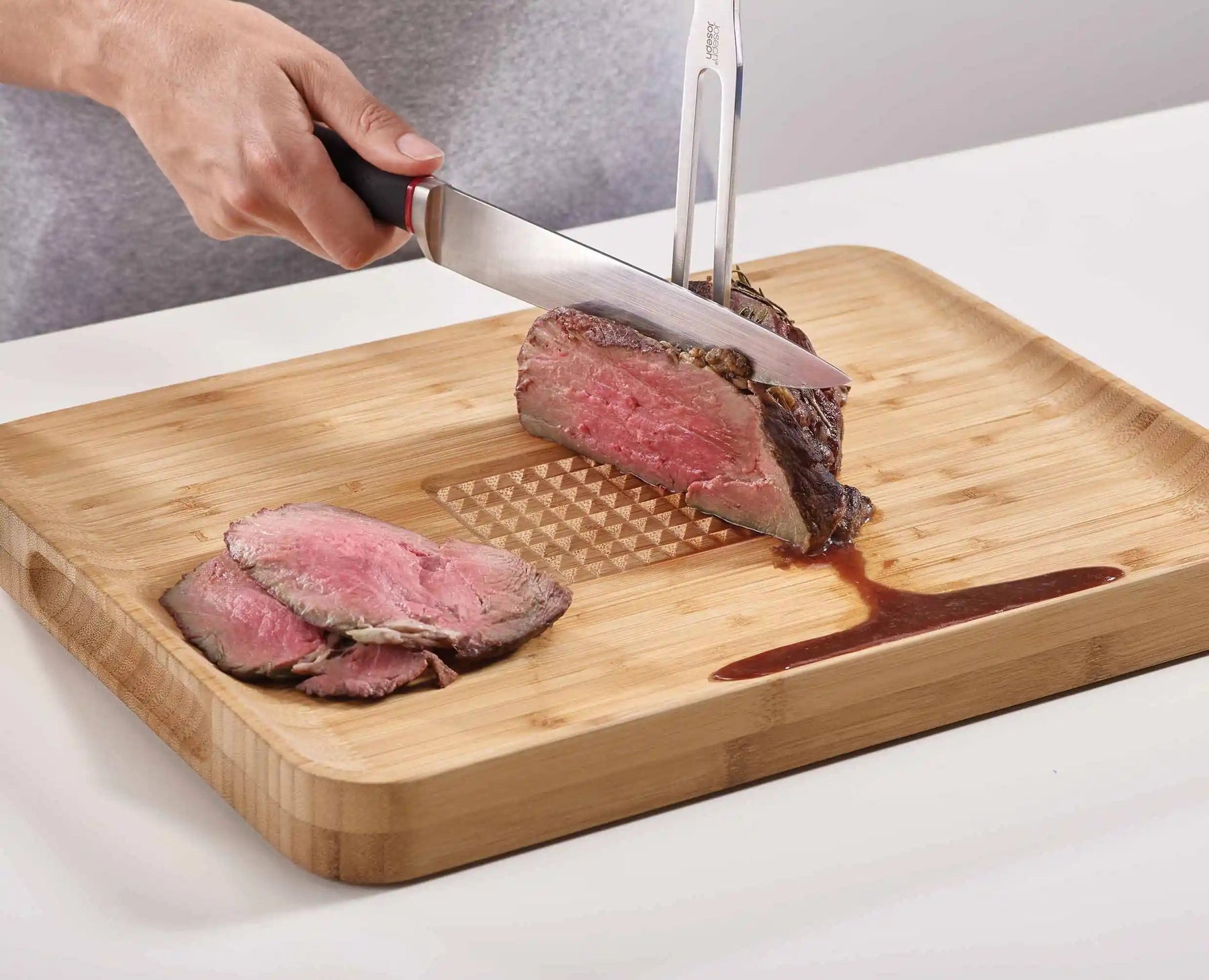 Cut&Carve™ Bamboo Chopping Board - 60142 - Image 3