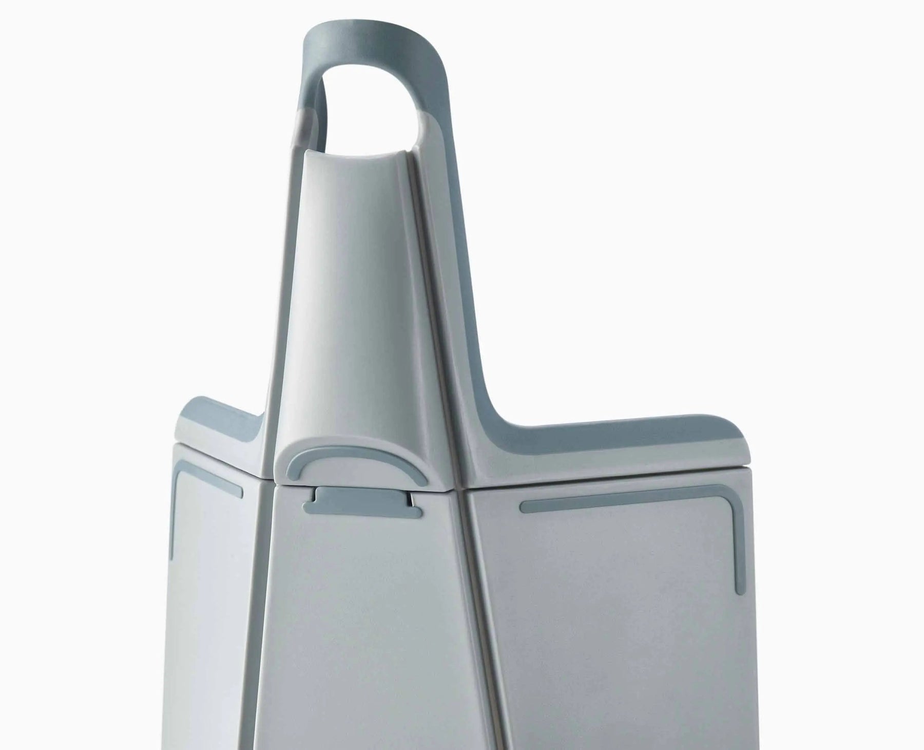 Chop2Pot™ Plus Folding Chopping Board - Light Blue - Image 7
