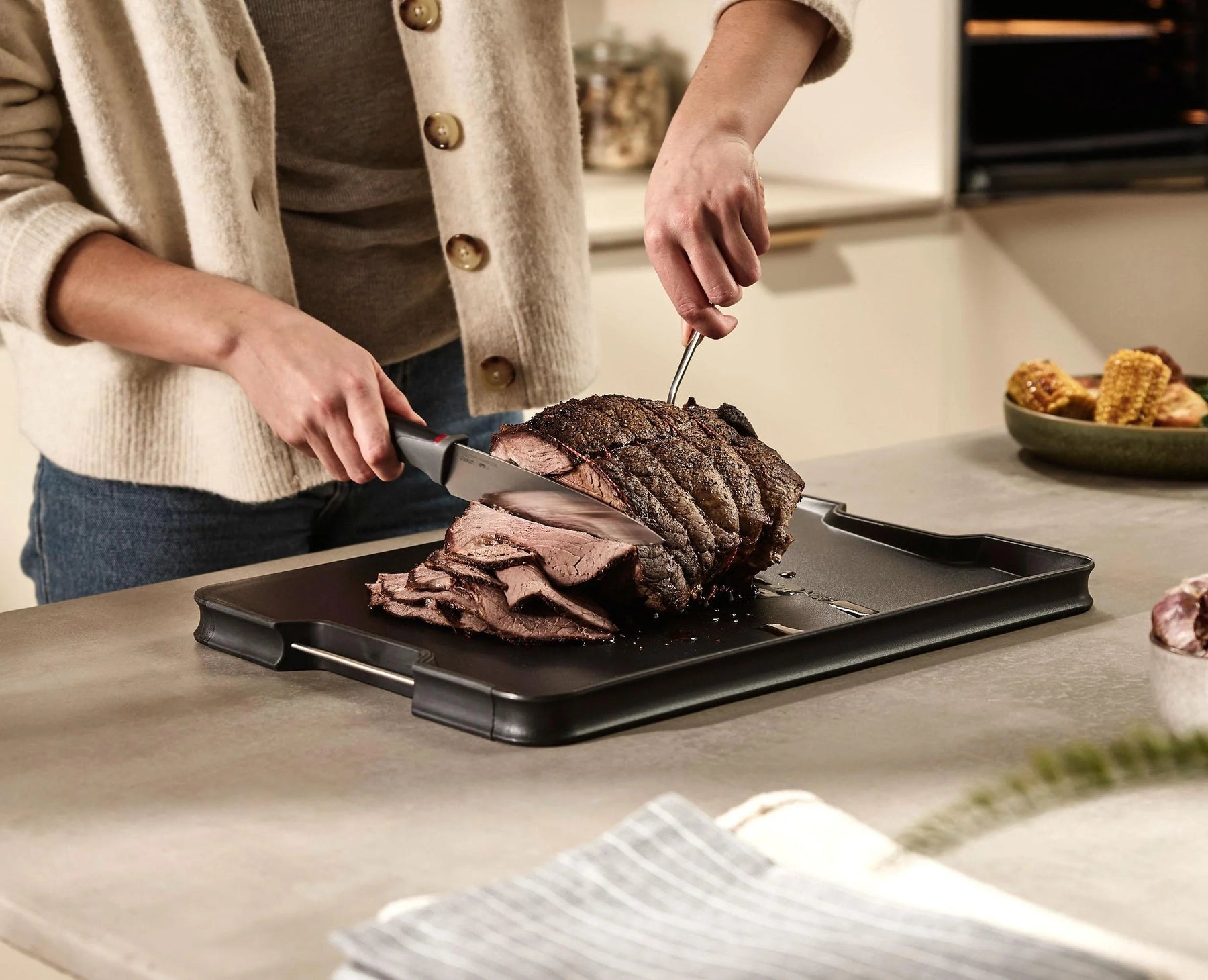 Cut&Carve™ Plus Multi-function Chopping Board - 60211 - Image 3