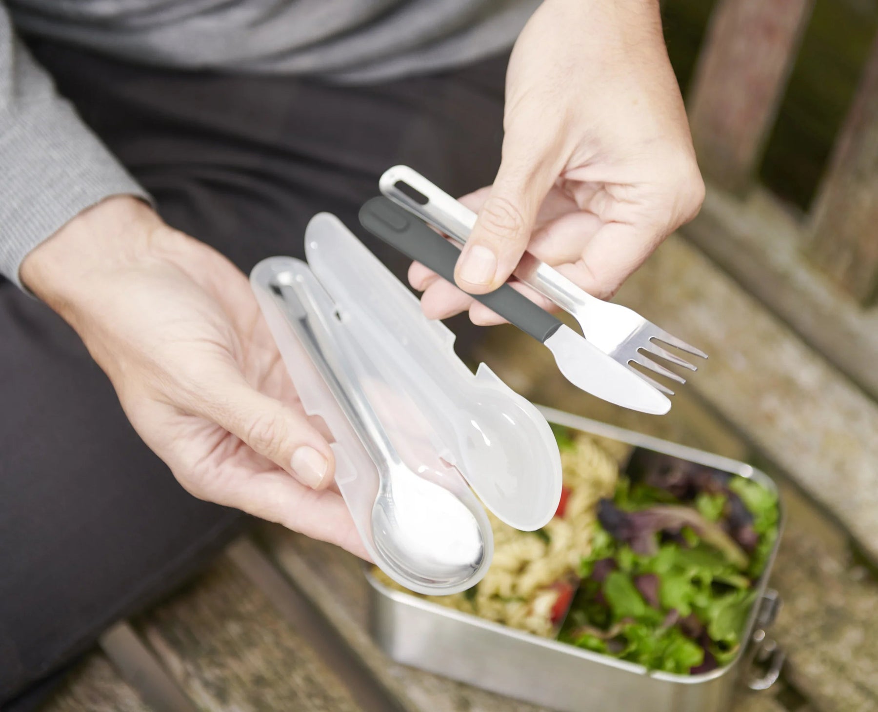 GoEat™ On-the-go Cutlery Set - 81126 - Image 3