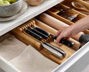 DrawerStore™ Bamboo Compact Knife Organiser - 85169 - Image 3