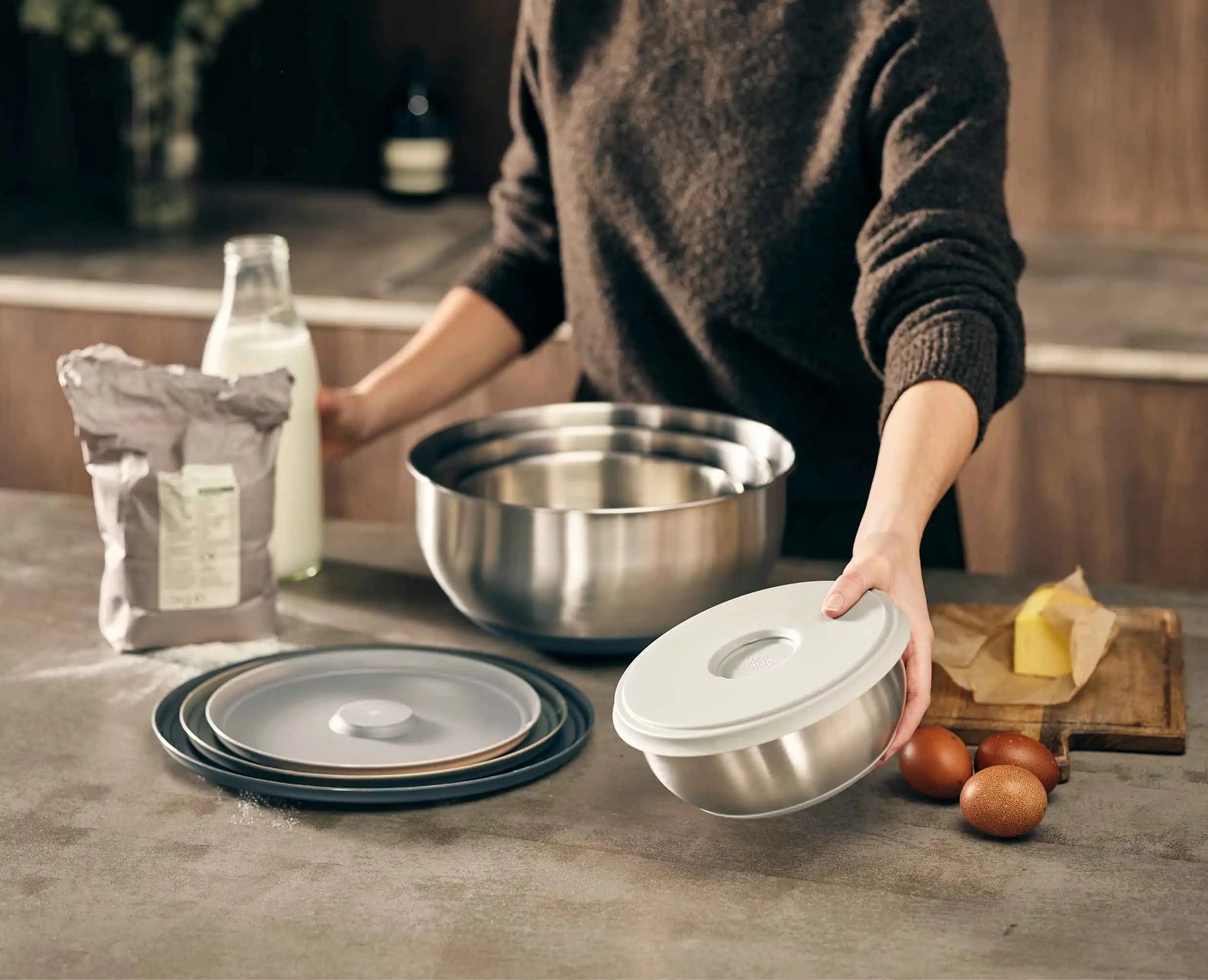 Nest™ Prep&Store Steel Bowl Set - 95025 - Image 3