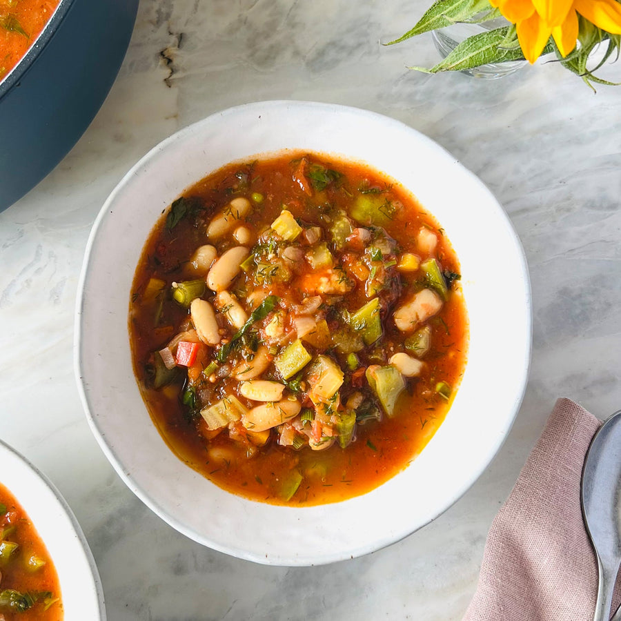 White Bean &amp; Herb Minestrone