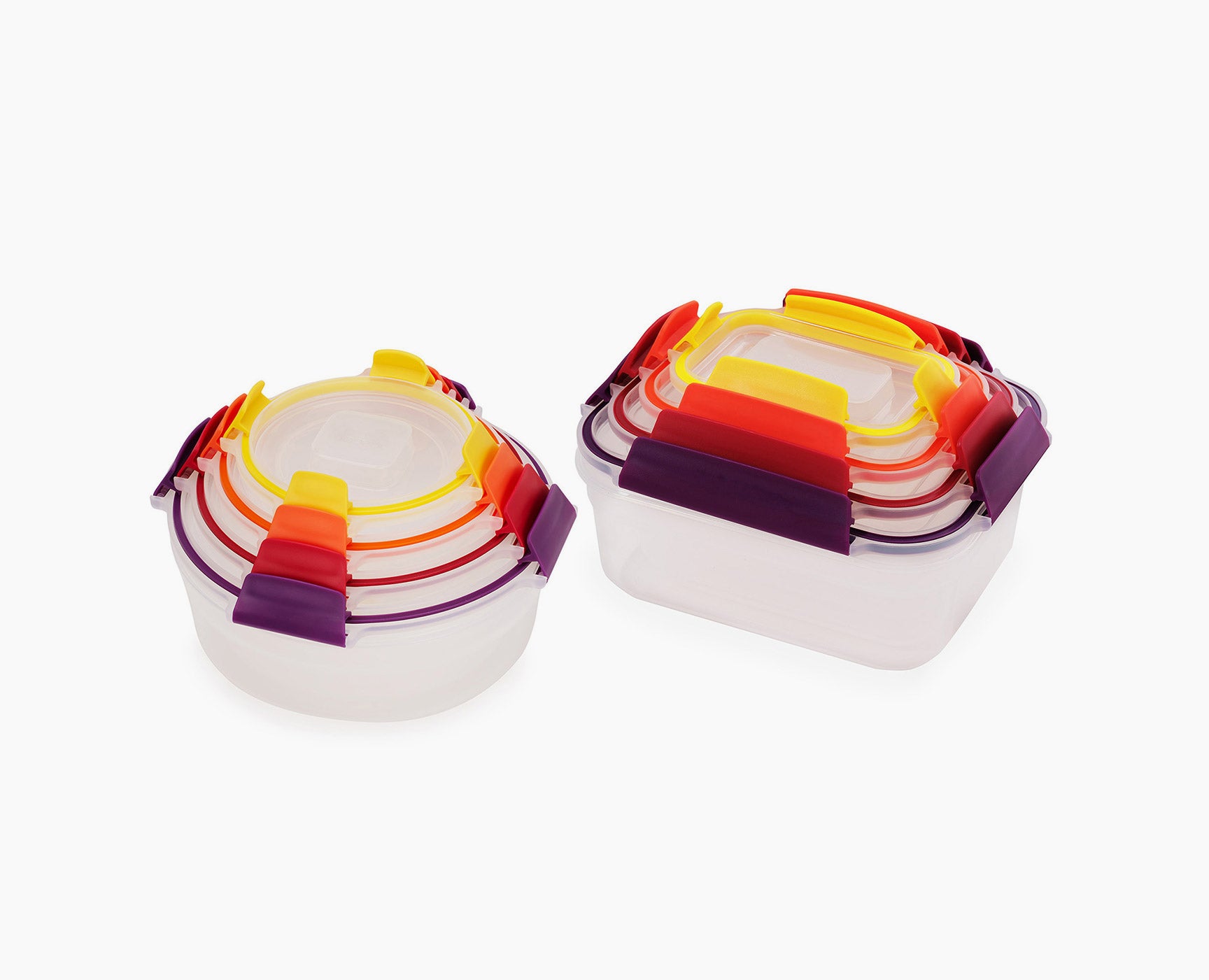 Nest Rack Stackable Nest™ Lock 8 Stackable Food Containers | Joseph Joseph US