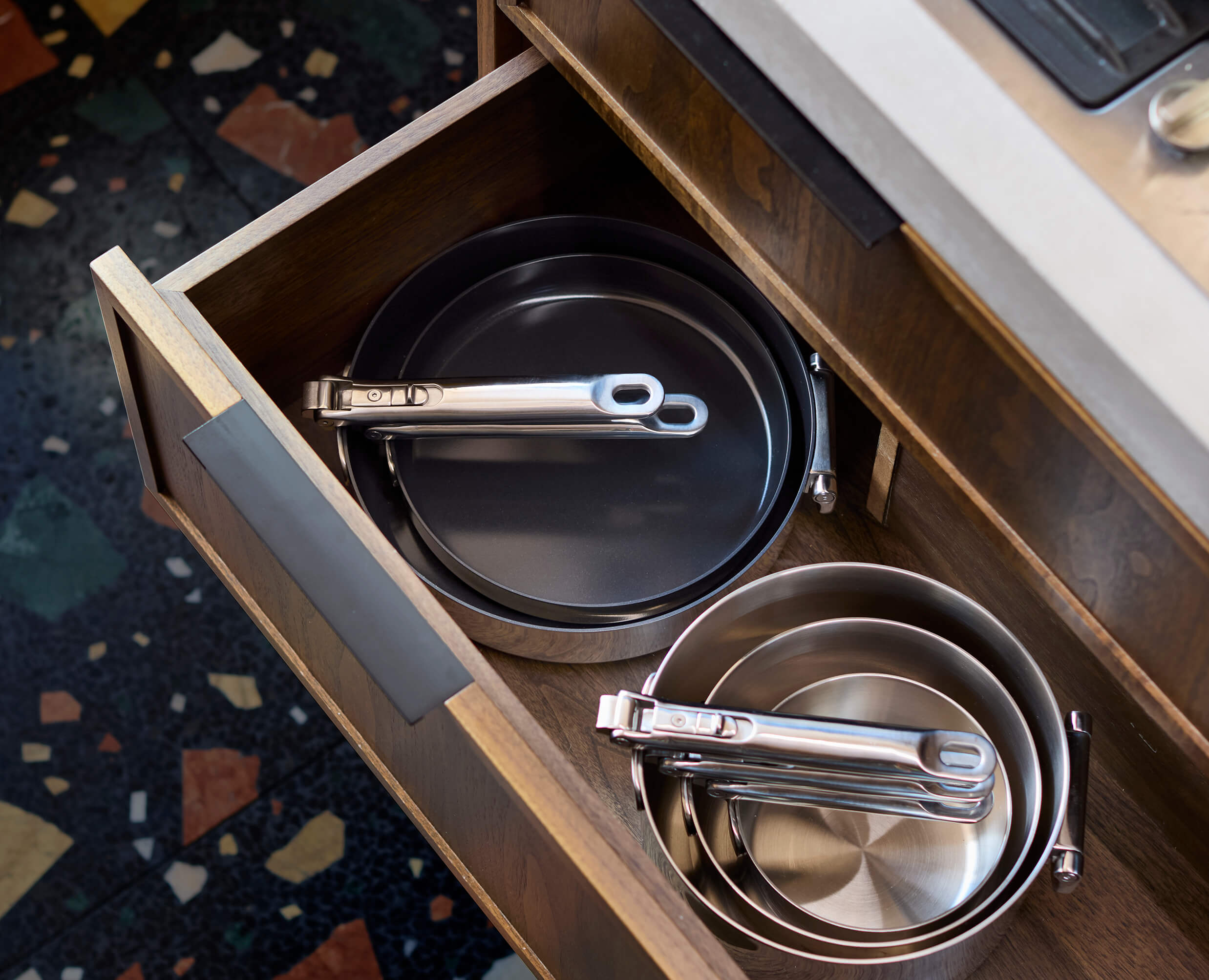 Joseph Joseph Space Frying Pan - Thumbnail 4