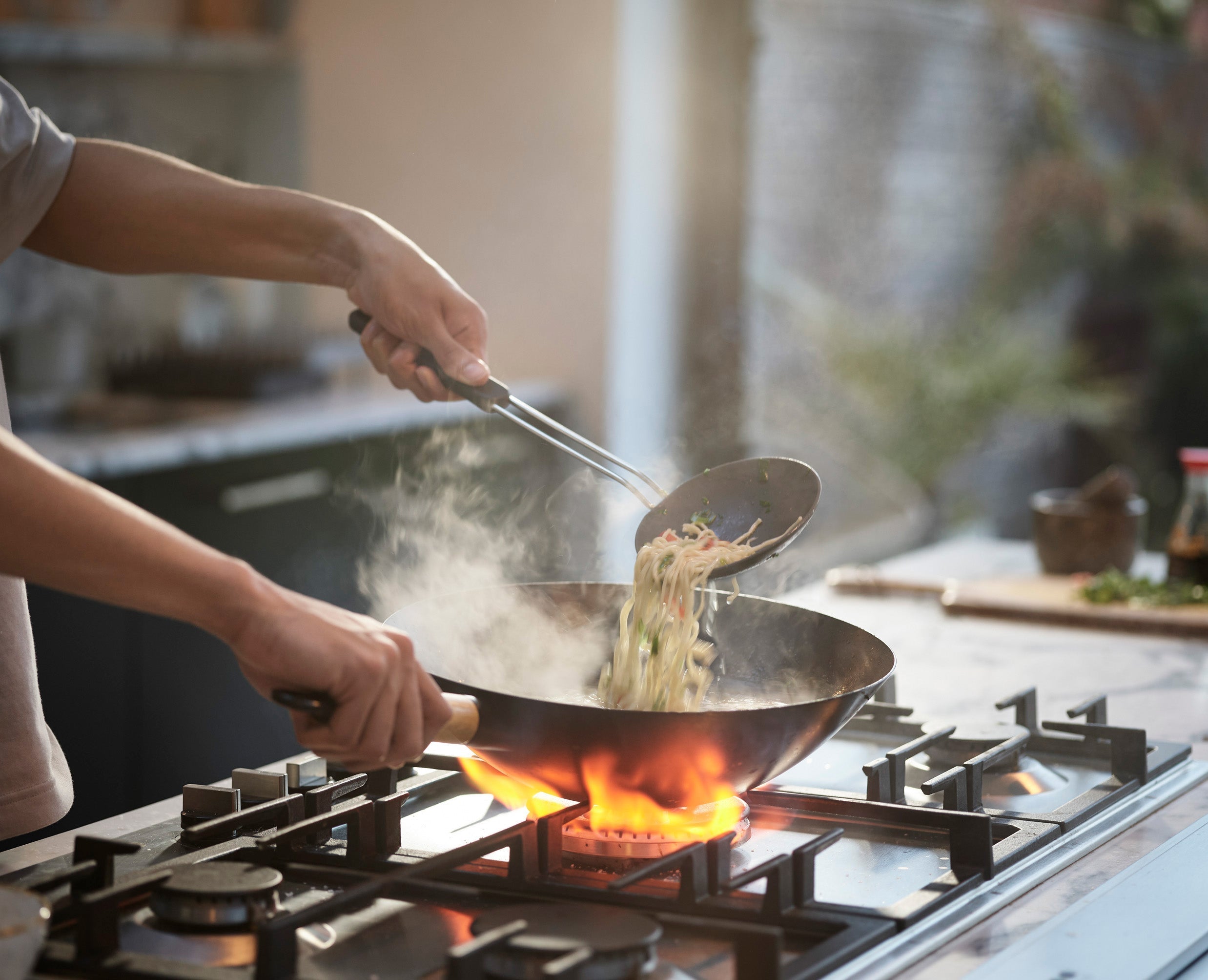 Wok Set with lid (12.5