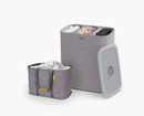 2-piece Gray Tota Trio 90L &amp; Hold-All™ Max 55L Laundry Basket Set
