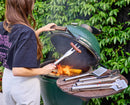 GrillOut 4-Piece Stainless-Steel BBQ Utensil Set with Storage Case