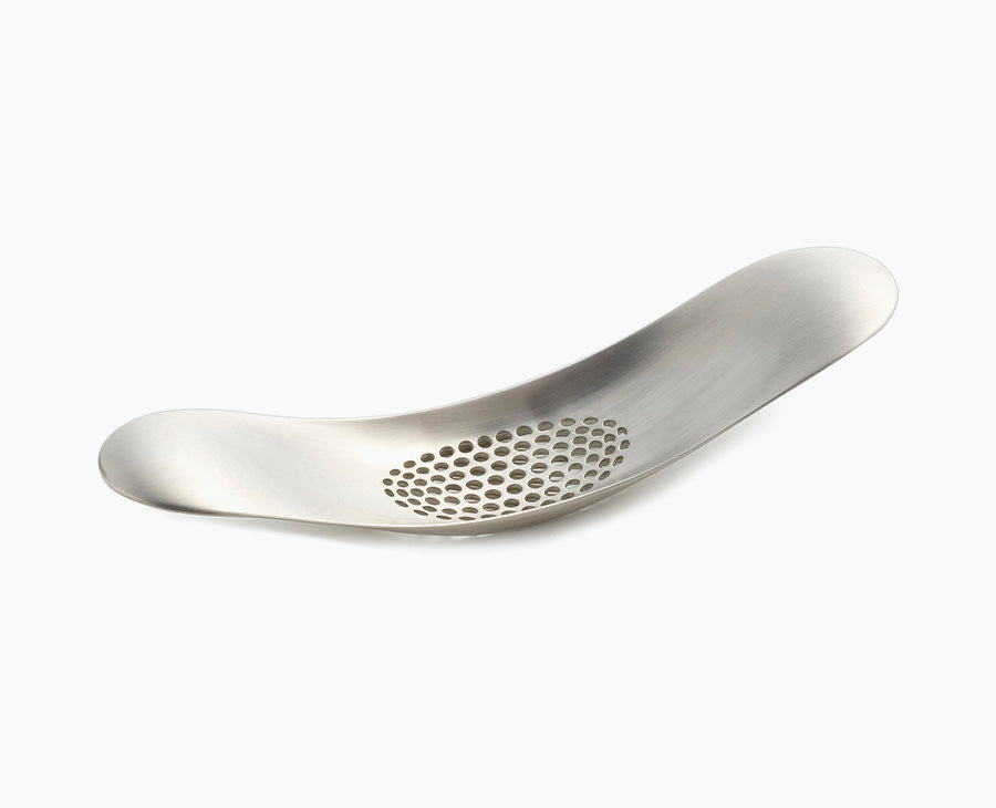 Rocker™ Silver Garlic Crusher