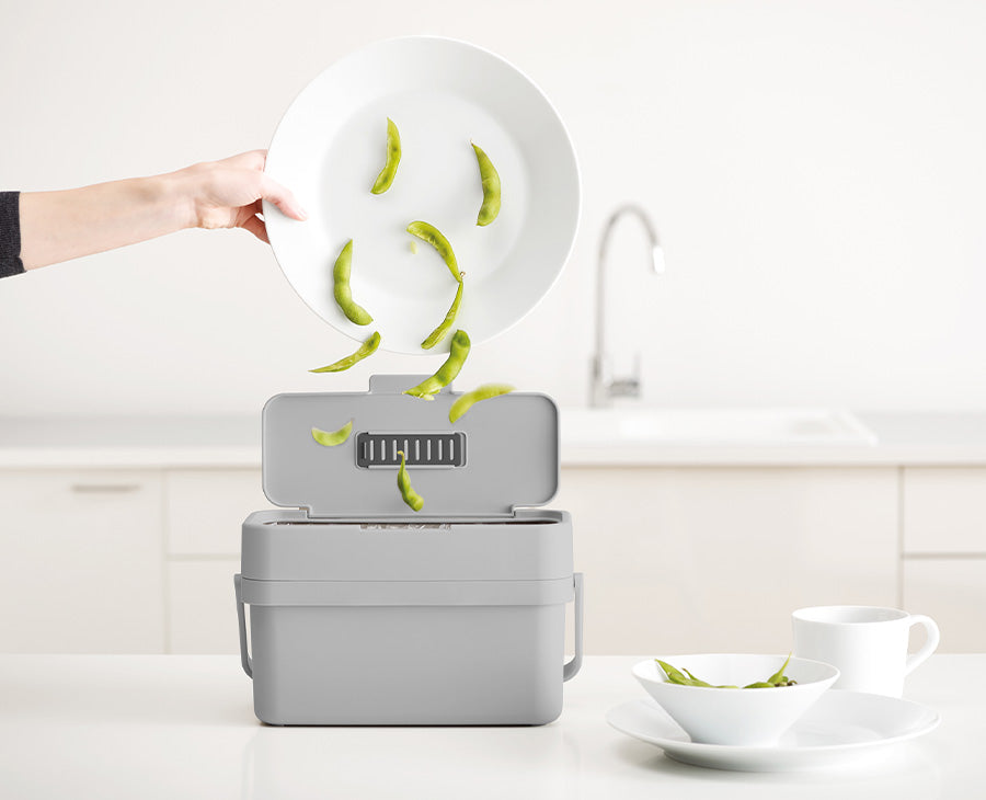 DUO Compo Easyfill Food Waste Caddy Joseph Joseph