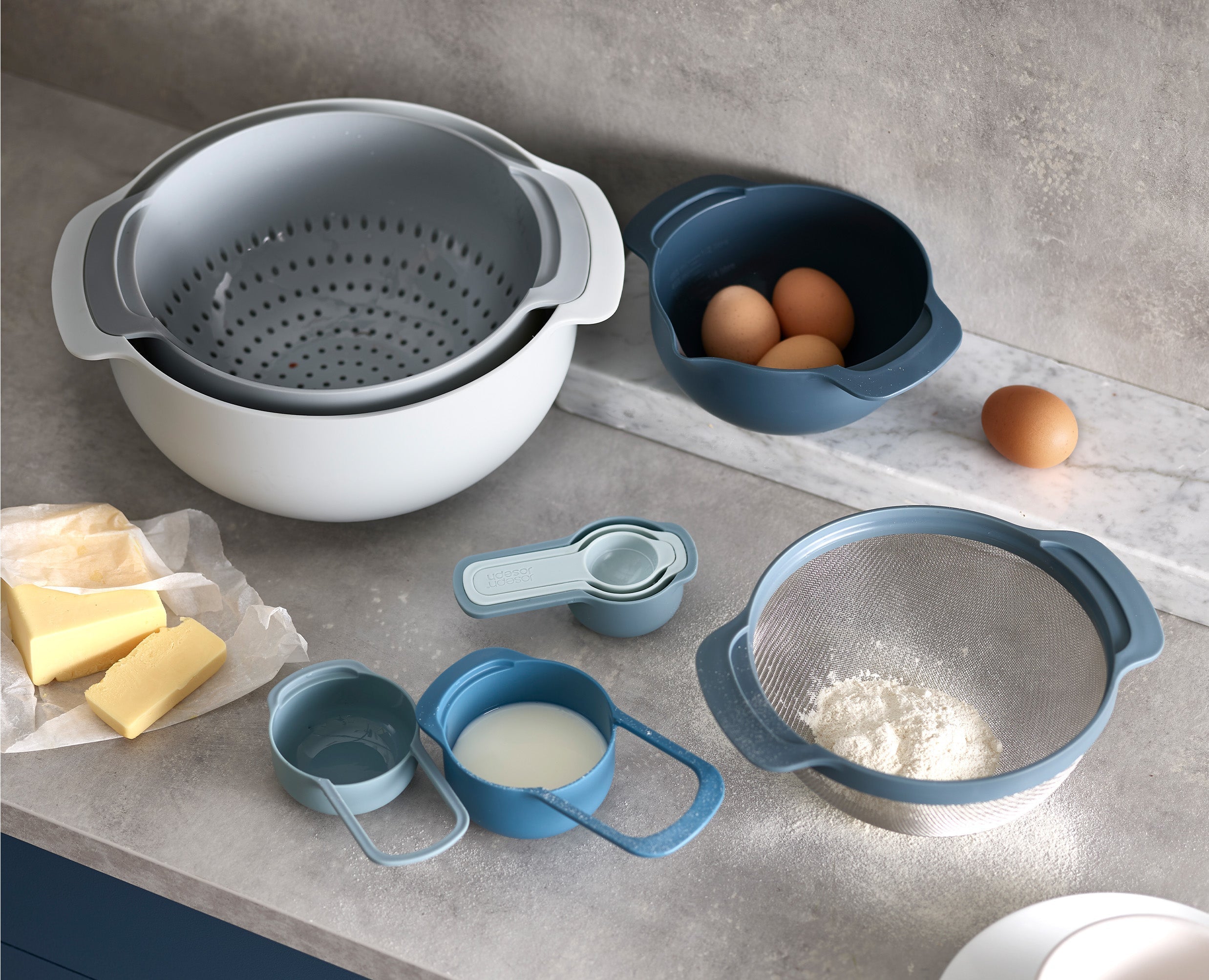 3-piece Blue Baking Bundle Set - Image 4