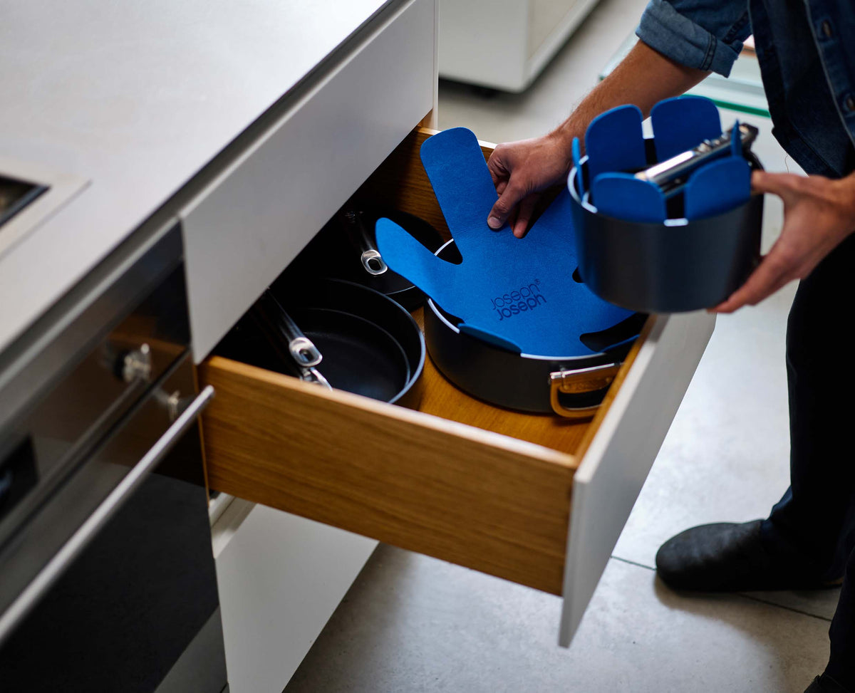 Space 3 Felt Pan Protectors for Stacking | Joseph Joseph US