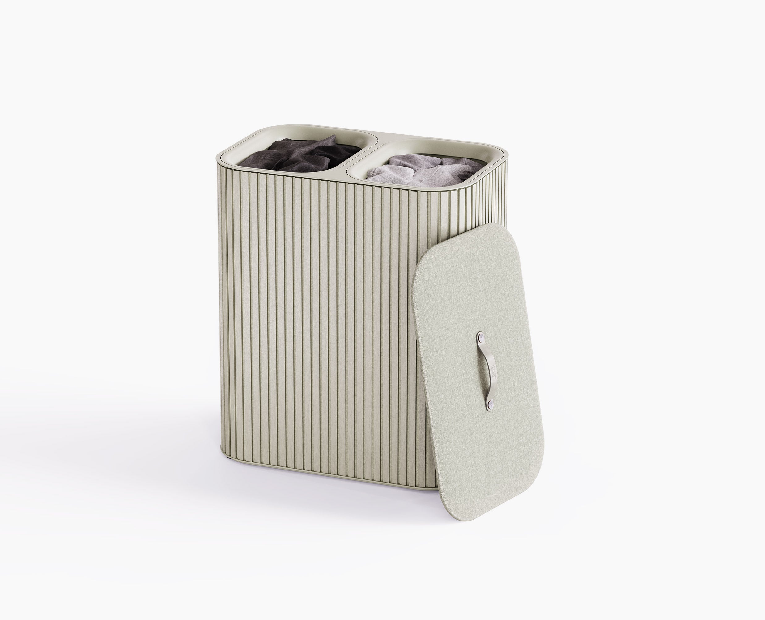 Tota Luxe 90L Ecru Laundry Separation Basket