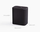 Tota Trio Luxe 90L Black Laundry Separation Basket