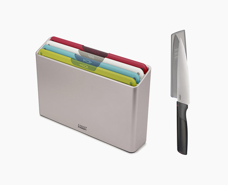 Folio™ Icon 4-piece Chopping Board Set with Chef’s knife - 60230 - Image 1