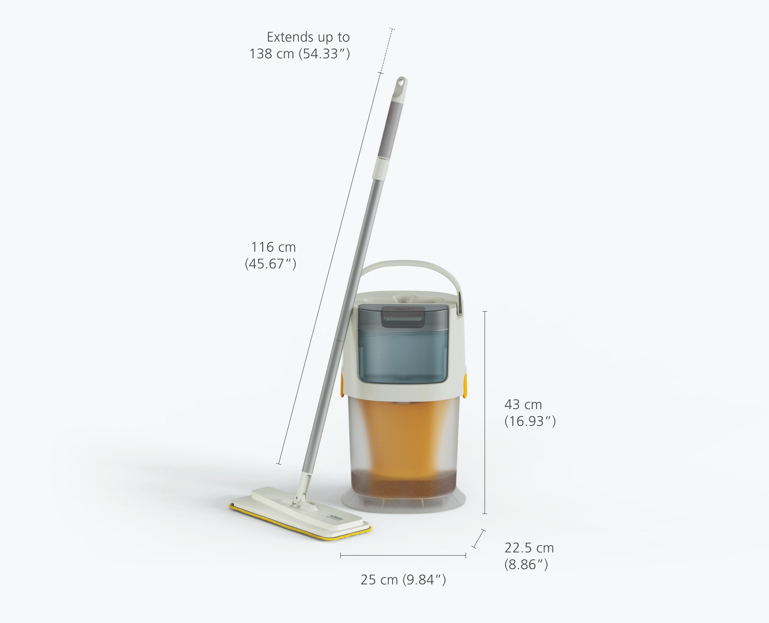 Self-Cleaning Microfiber Mop and Bucket | Joseph Joseph US
