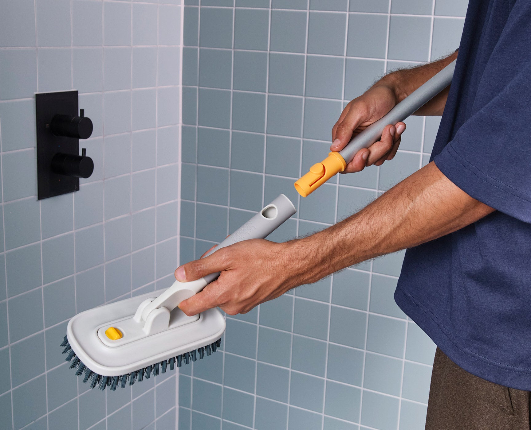 CleanTech 2-in-1 Tile Scrubber Tool