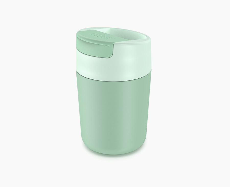 Sipp™ Travel Mug with Hygienic Lid Large - Stainless-steel | Joseph Joseph