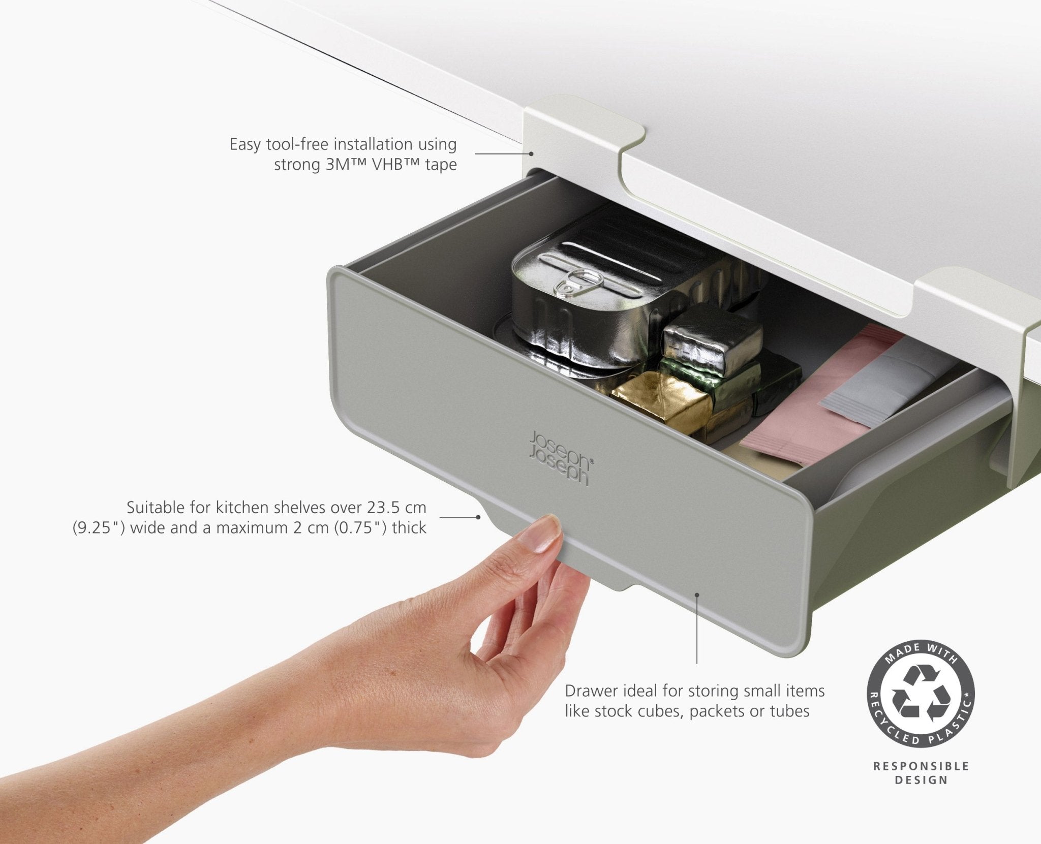 CupboardStore™ Under-Shelf Drawer
