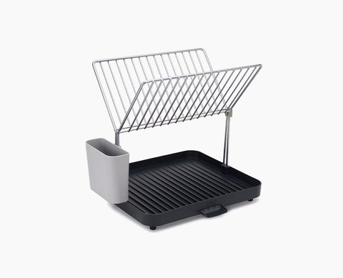 DOUBLE GREY DISH RACK